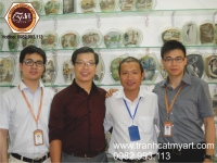 - ĐD Tập đoàn Alibaba đến tham quan và xác minh xưởng sản xuất Tranh Cát MyArt
