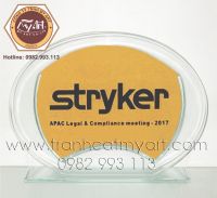 Tranh Cát Logo STRYKER- Quà Tặng Hội Nghị Khách Hàng