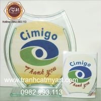 Tranh Cát Logo Cty CIMIGO
